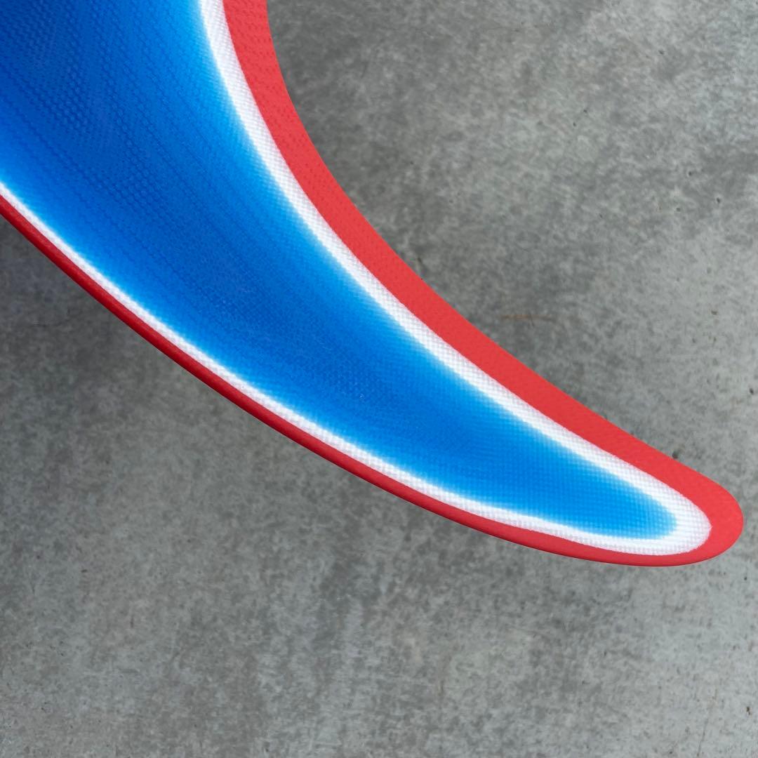 新品　シングルフィン　ロングボード　9インチ　キャプテンフィン系　ブルー