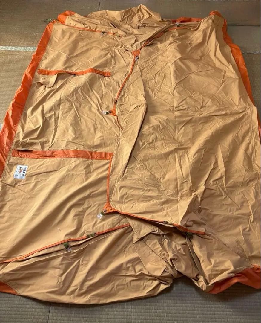 【廃盤】ペポライト オレンジ テンマクデザイン 別売りグランドシート