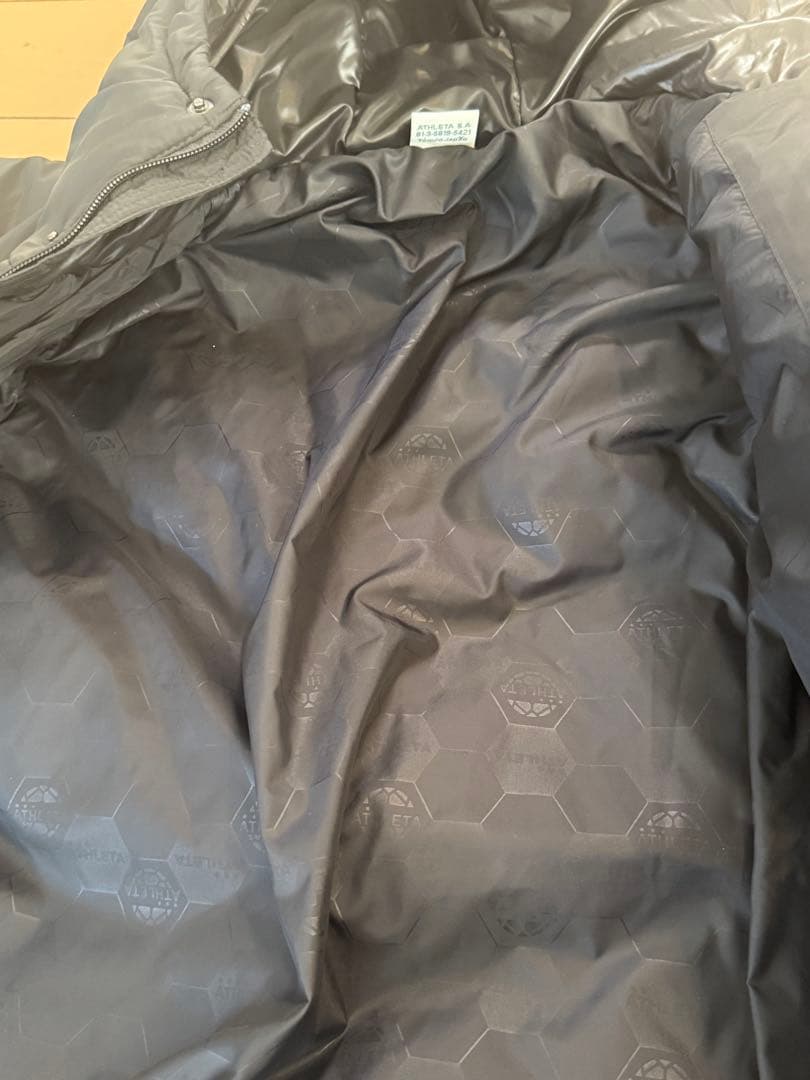 ATHLETA ベンチコート S ブラック