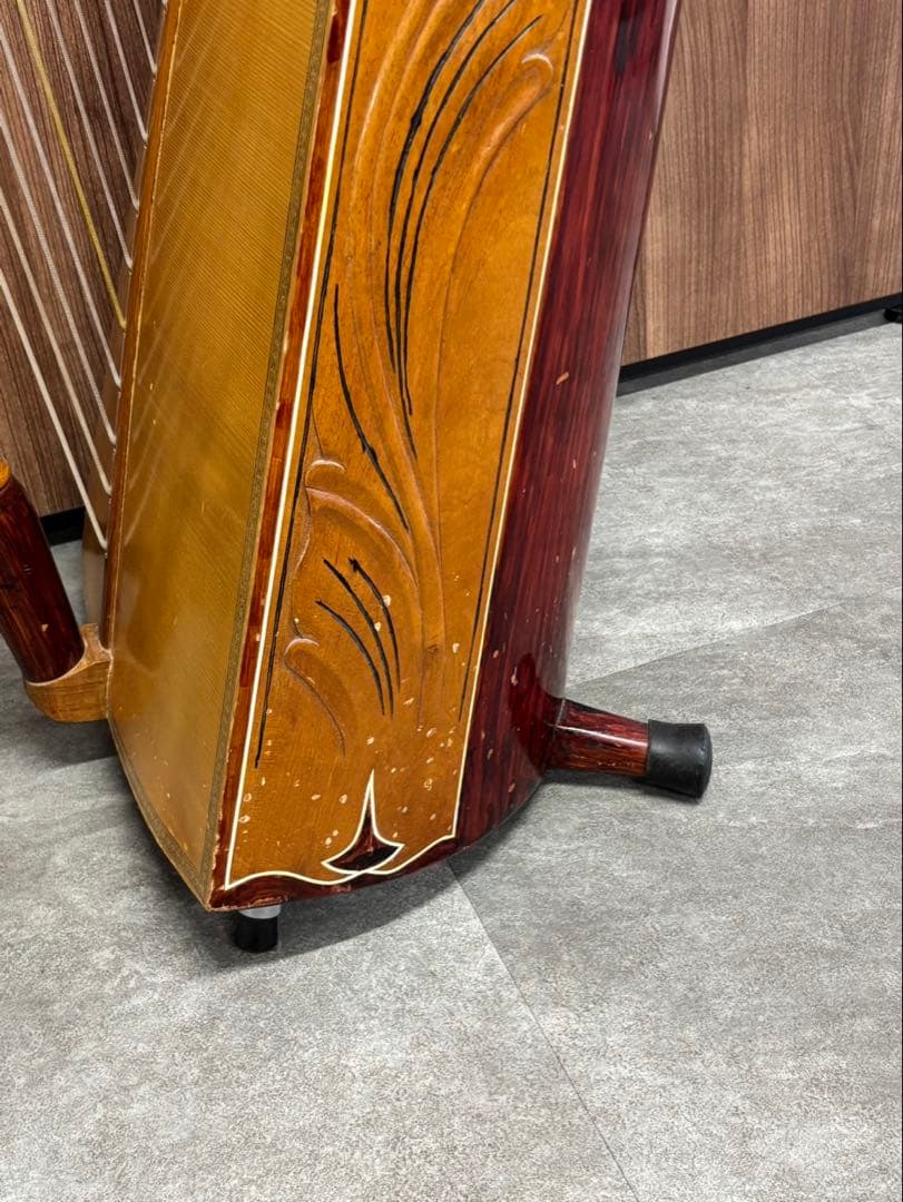 木製ハープ パラグアイ アルパ FABRICA DE ARPA Y B94