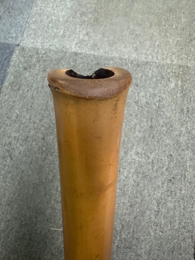 【根竹・銘あり・良音材】尺八 1尺8寸相当 / 古管・和楽器shakuhachi