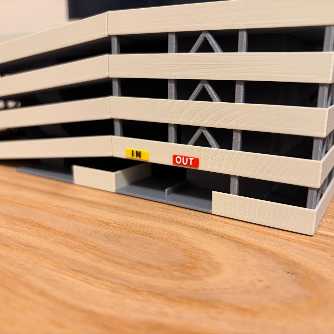 Nゲージ 立体駐車場B（組立キット）模型 ストラクチャー