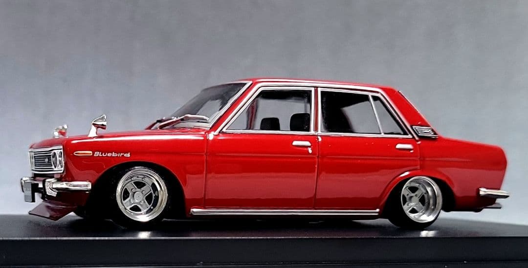 1/43　ブルーバード改　510　　1600　SSRマークⅡ　アルミ製　深リム
