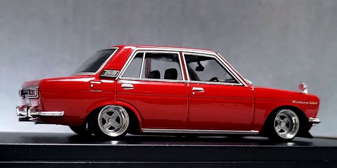 1/43　ブルーバード改　510　　1600　SSRマークⅡ　アルミ製　深リム