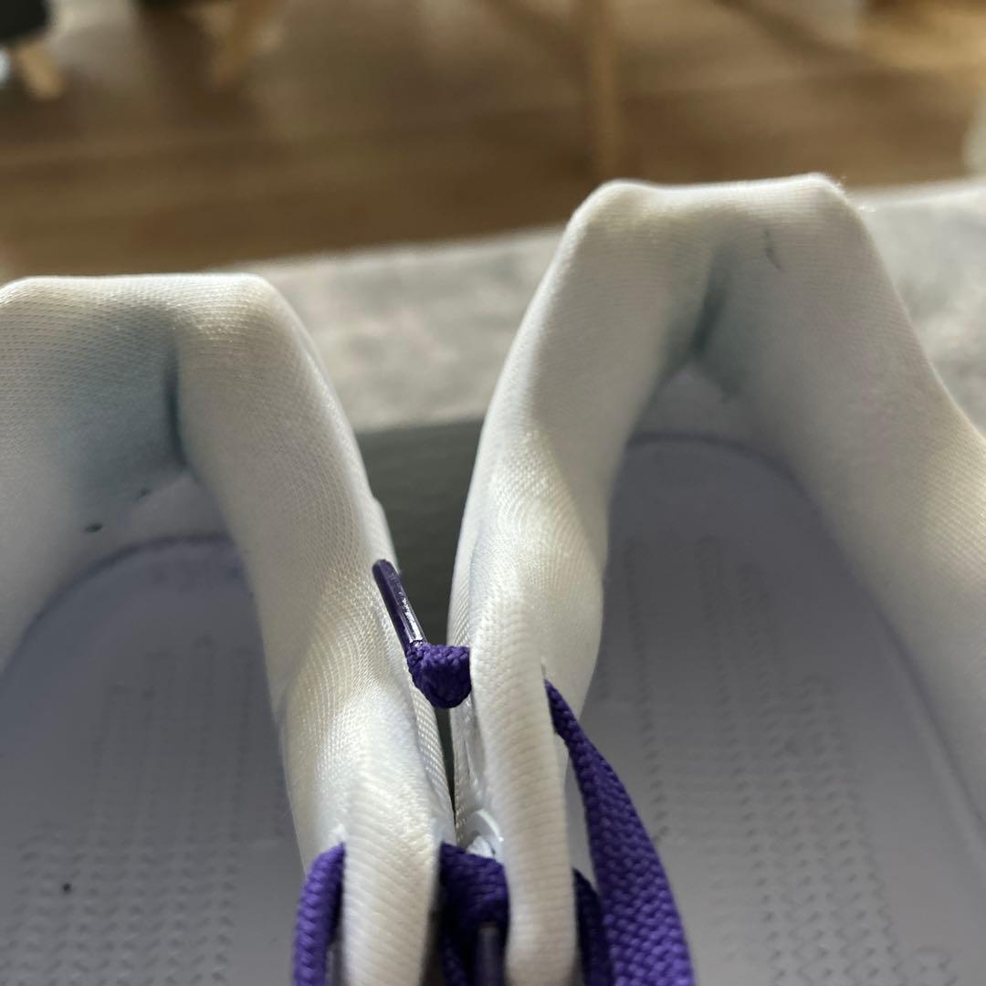 ナイキ Kobe9 エリートlow プロトロ ホワイト/パープル