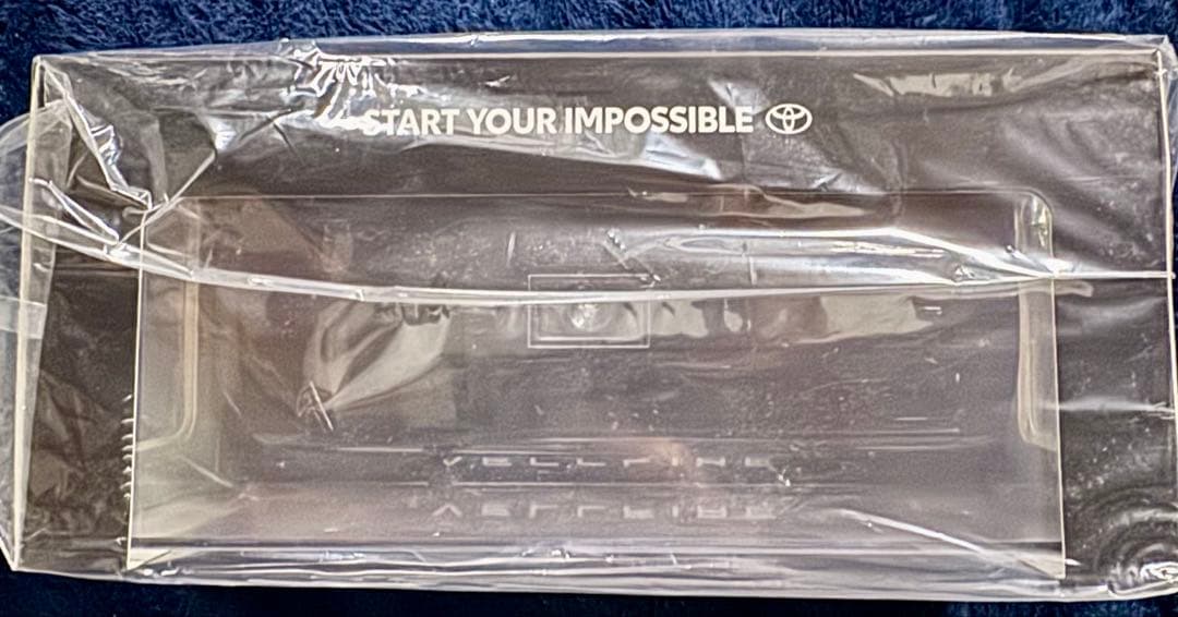 トヨタ1/30ヴェルファイアカラーサンプル色見本202ブラック新品未開封