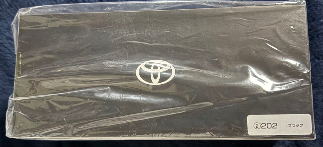 トヨタ1/30ヴェルファイアカラーサンプル色見本202ブラック新品未開封