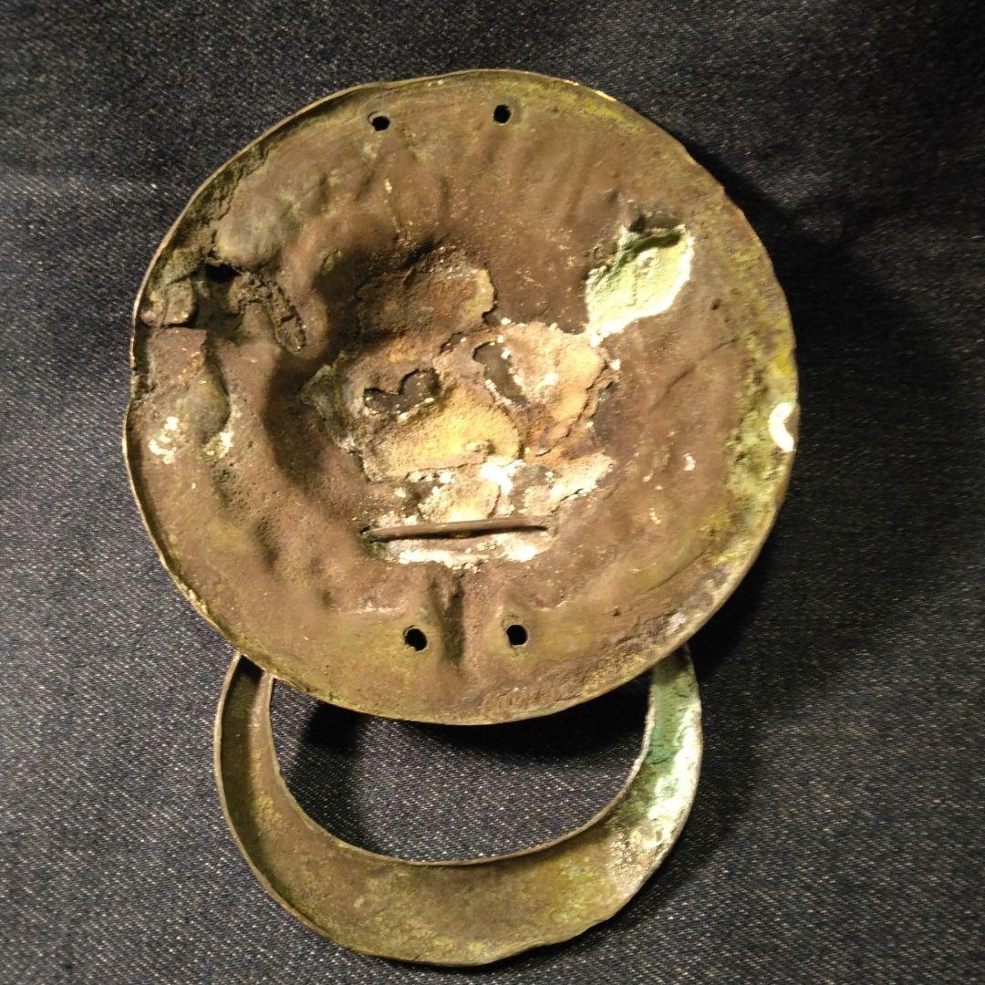 古い　ドアノツカー　？ 骨董　中国 　開運　魔除け