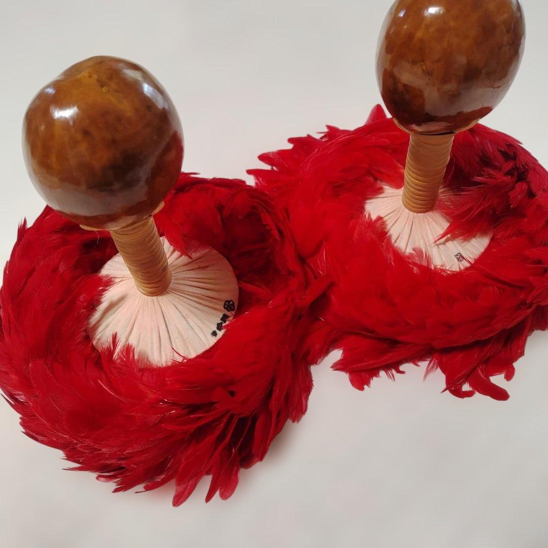 フラダンス ウリウリマラカス美品小物小道具民族楽器ハワイアンフラガールタヒチアン