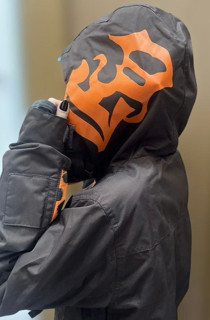 ESTIVO スノーボードウェア MENS Mサイズ ブラウン ×オレンジ