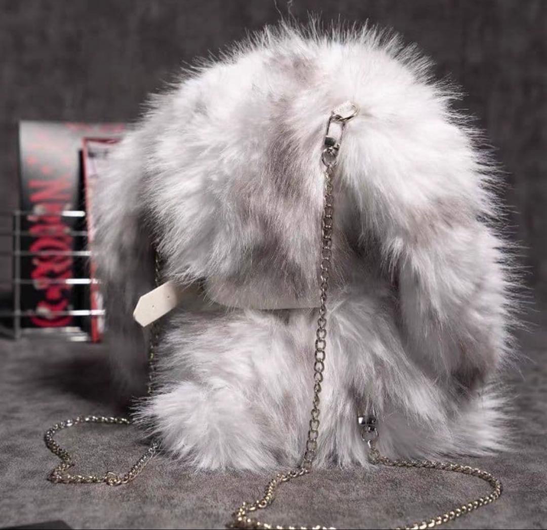 MayMei 反逆ぬいぐるみシリーズ 400％ 白うさぎ (放空)リュック未開封