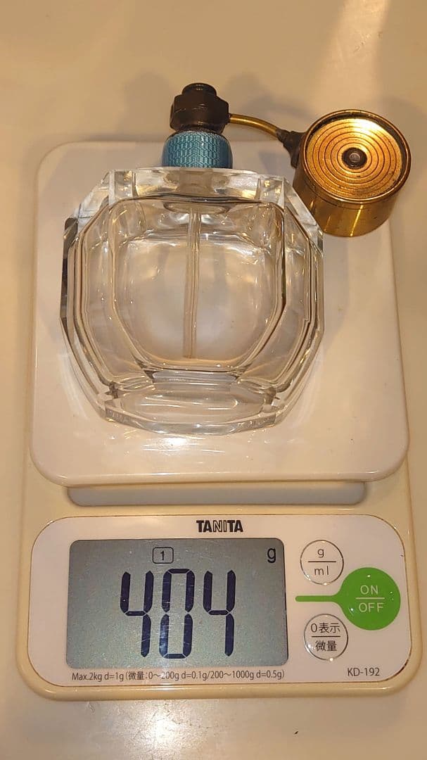 アンティーク香水瓶 アトマイザー パフュームボトル エナメル ティファニーブルー