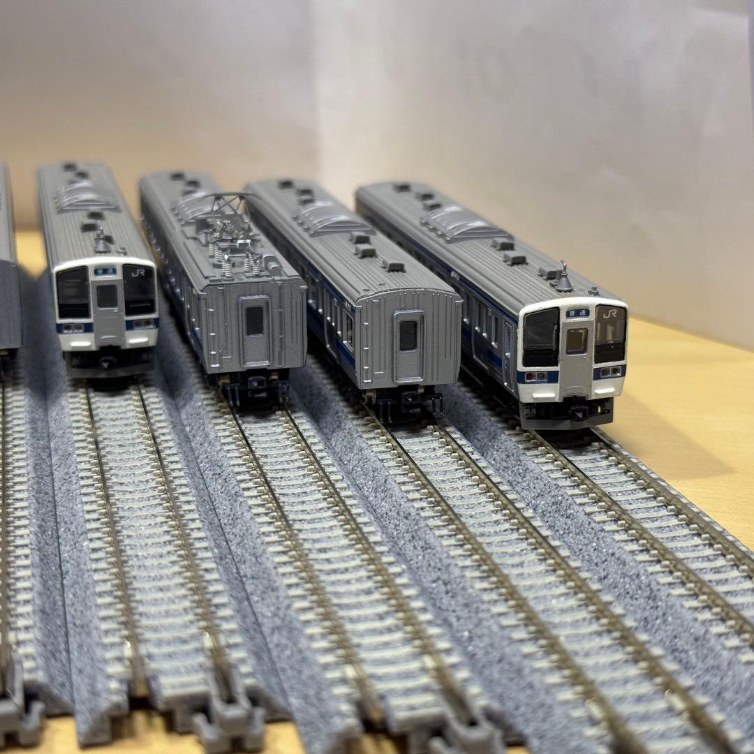 415系1500番台 K880編成 2階建車両連結 出品者組立品 ジャンク品扱い