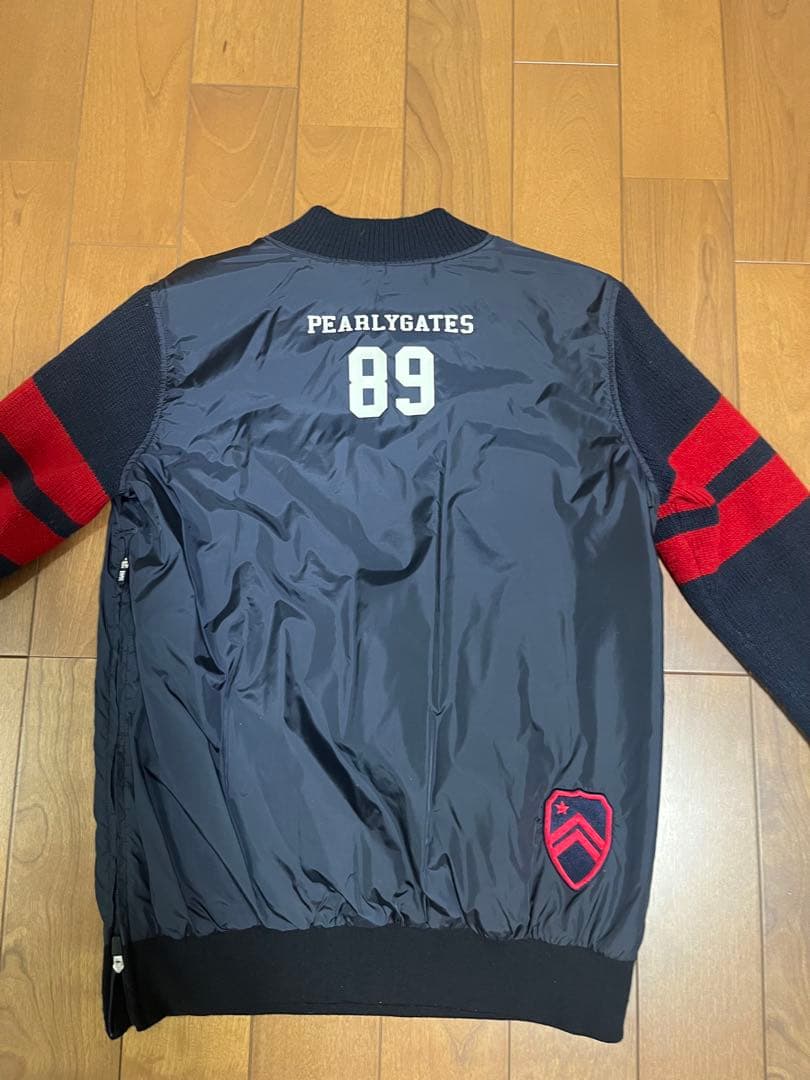 美品【パーリーゲイツ】中綿入りプルオーバー（サイズ1）