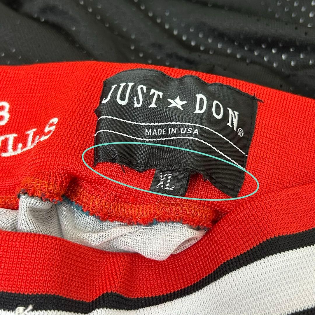 Just Don ジャストドン シカゴ・ブルズ ショートパンツ XL