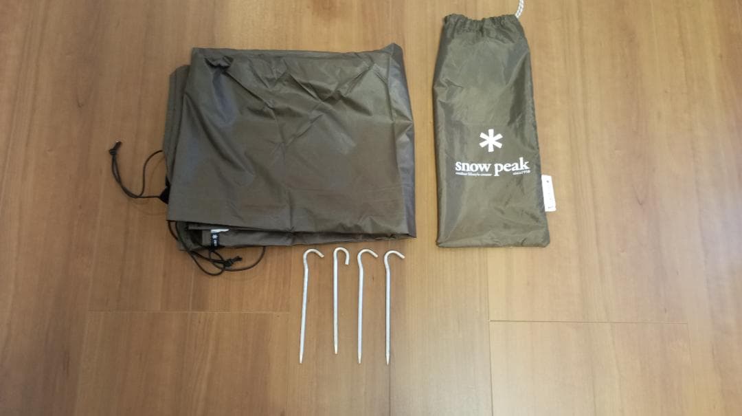  peak アメニティドームSセット　前室用ポール付