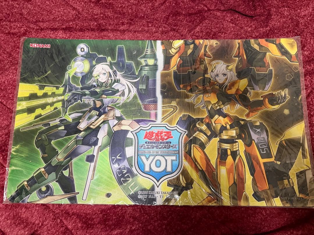 遊戯王プレイマット　アジア 閃刀姫 ハヤテ　カイナ　yot 未開封　アジア25