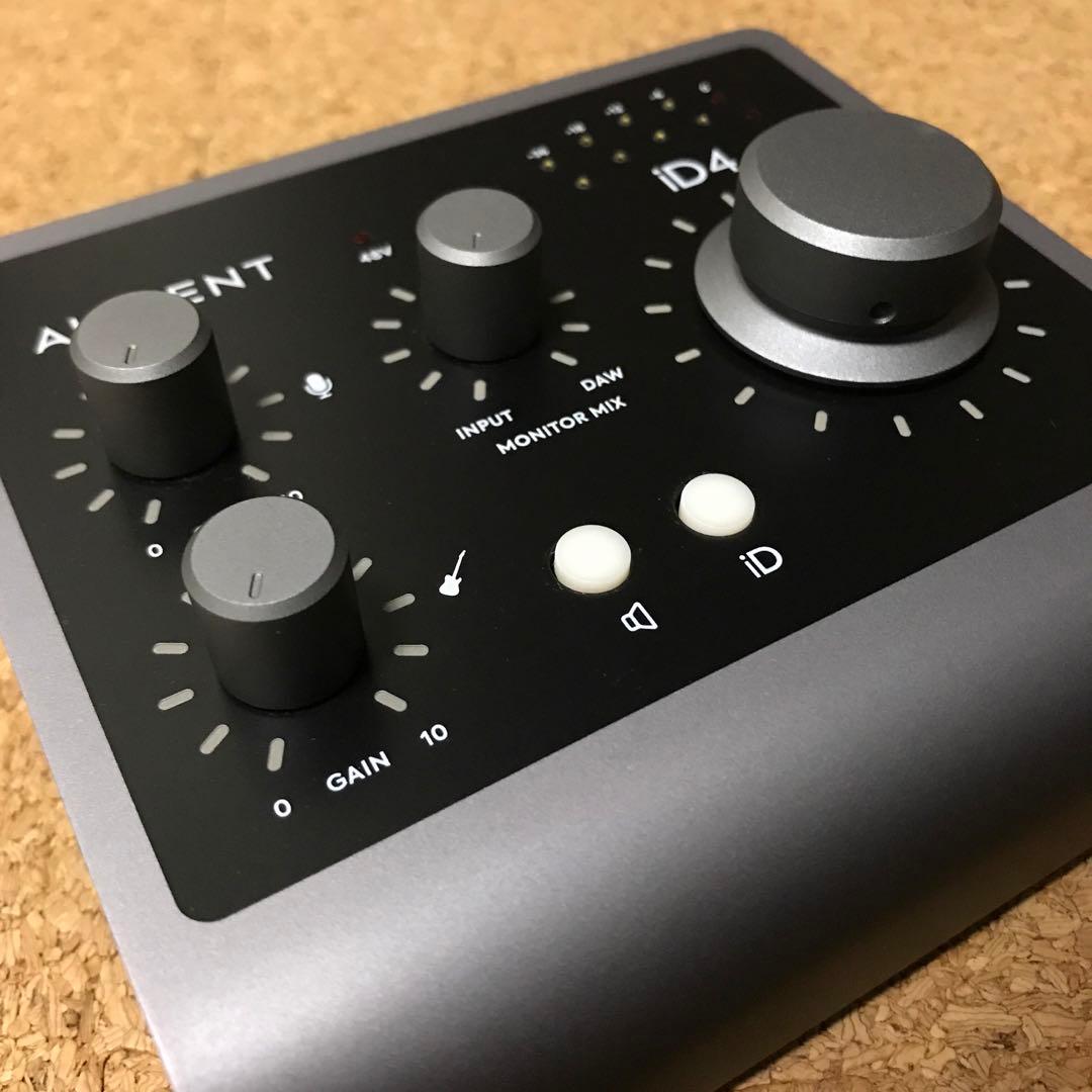 DTM・DAW audient iD4mkII