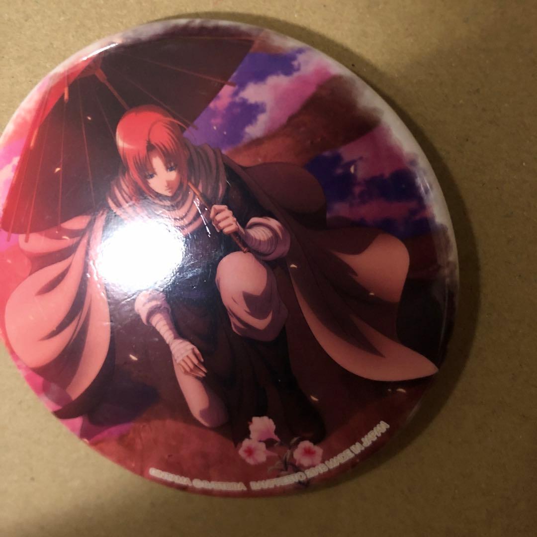 銀魂 神威 茜色に染まる侍 缶バッジ