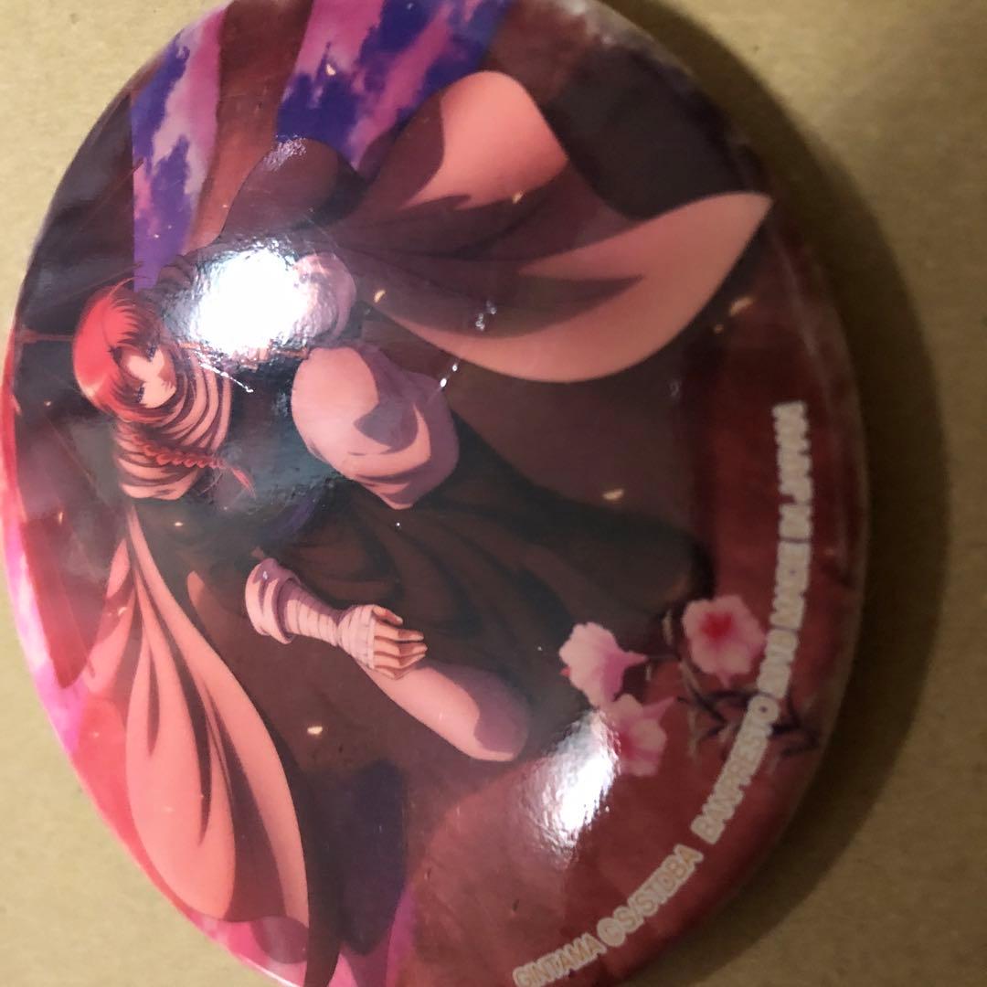 銀魂 神威 茜色に染まる侍 缶バッジ