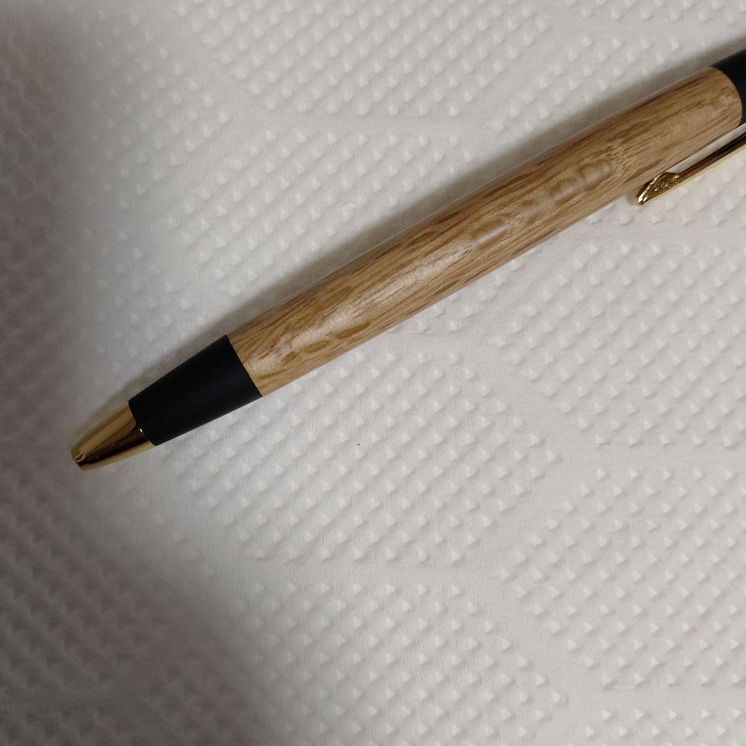 野原工芸　新型　樫　ボールペン