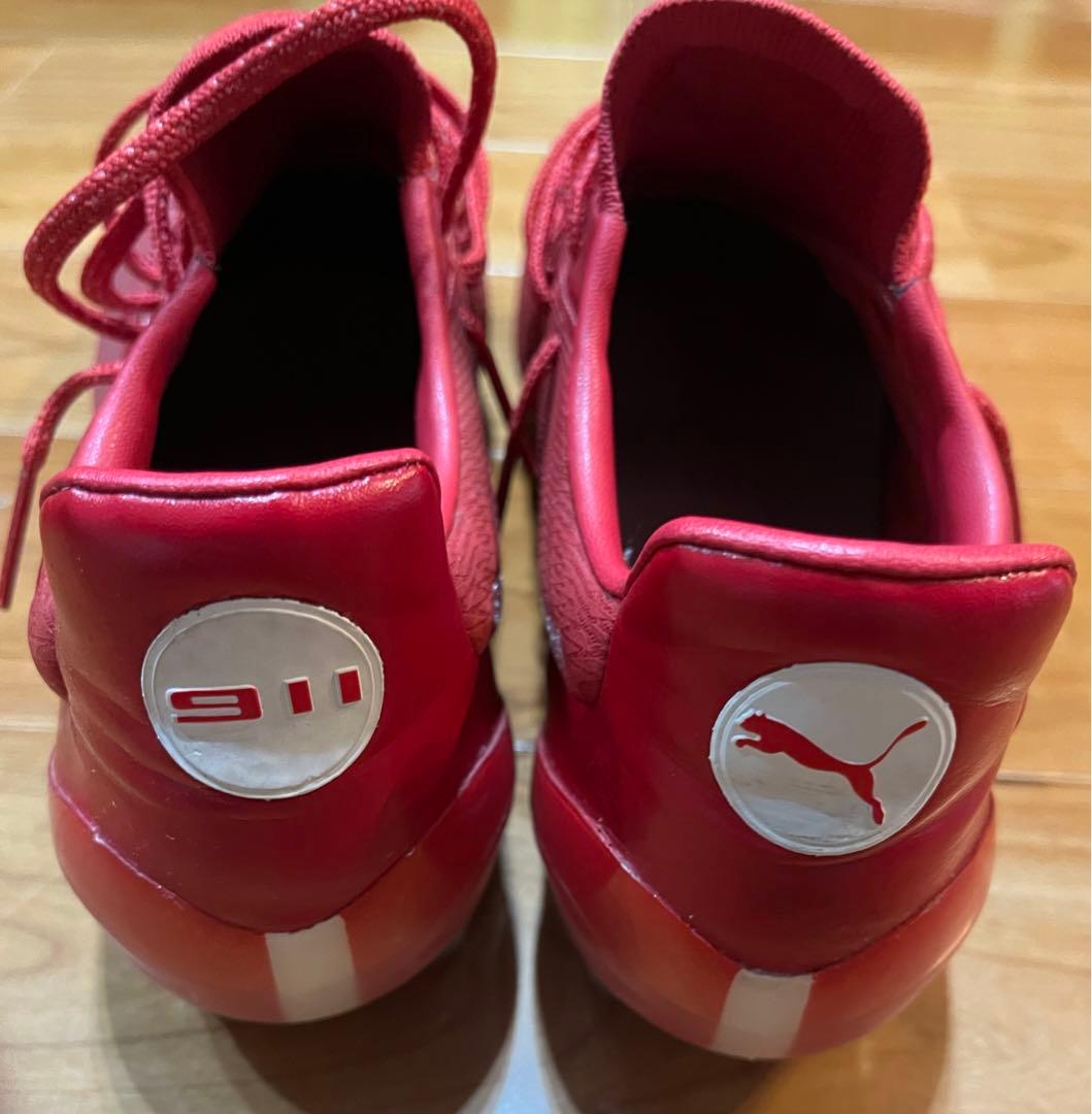 PUMA KING プラチナム 911 レーザータッチ FG/AG 26cm 赤