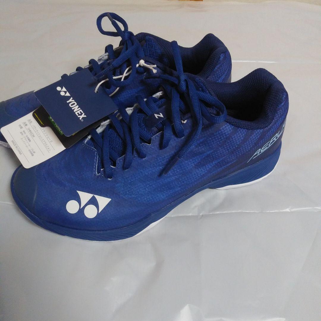 YONEX バドミントンシューズ 青