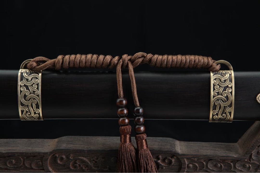 黒今古刀 刀装具 軍刀 苗刀 模造刀 武具 舞踊刀 古兵器