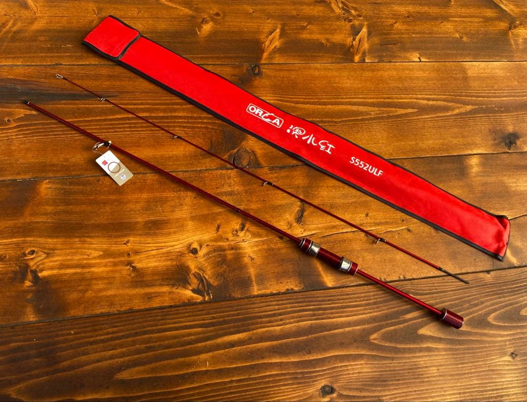 アジングセット　S552ULF アジングロッド　スピニングリール　PEライン付き