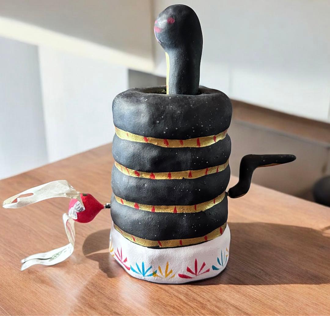 廃盤品 玩具ロードワークス 豊永盛人 琉球張子 巳年 郷土玩具 干支飾り