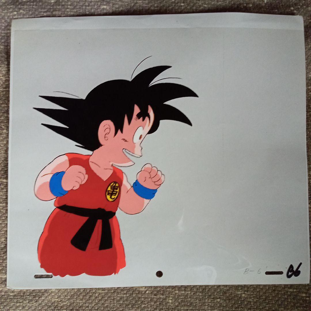 ドラゴンボール アニメーションセル クリリン 孫悟空