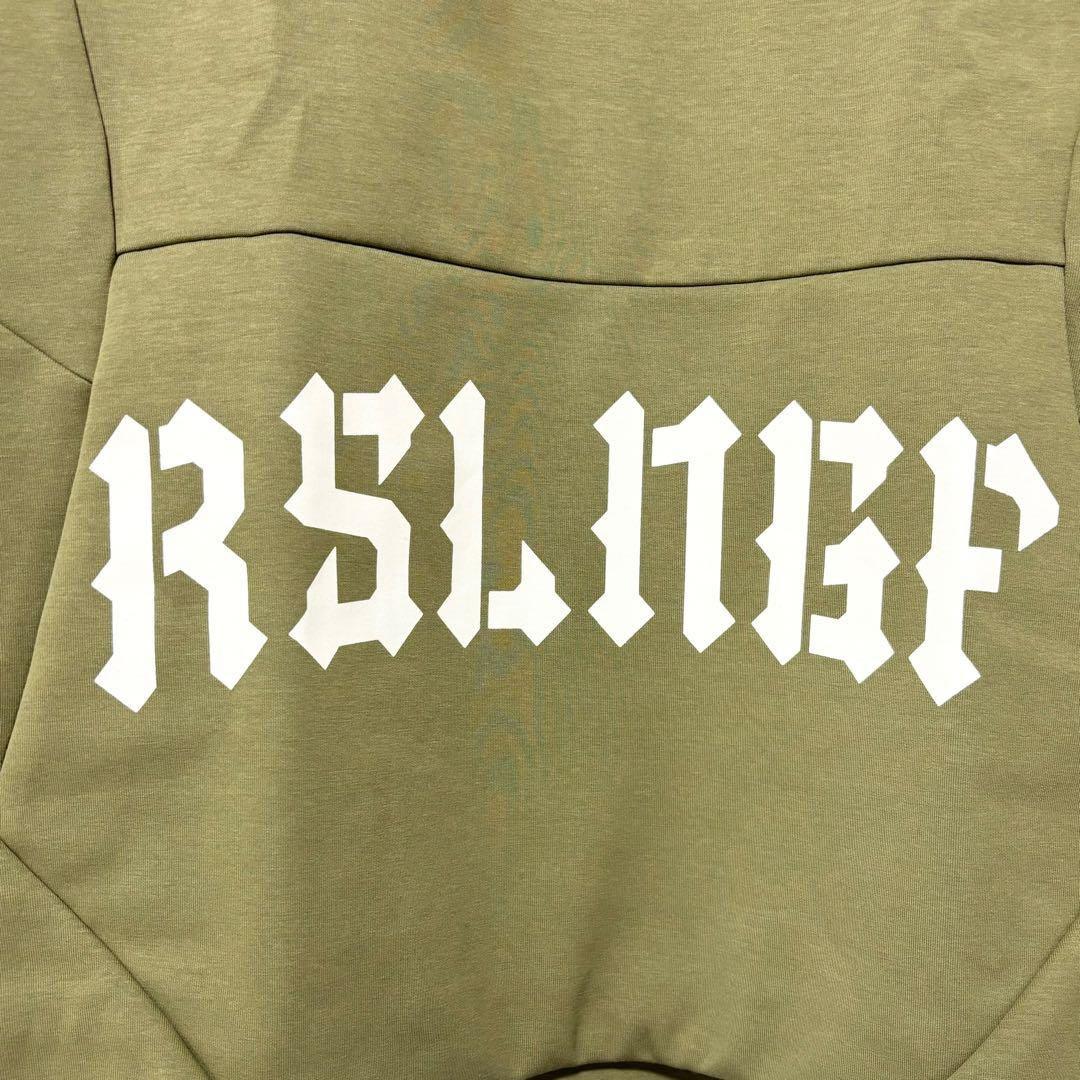 新品 ラッセルノ ゴルフ マスク フーディー マルチロゴ カーキ ゴルフ L 5