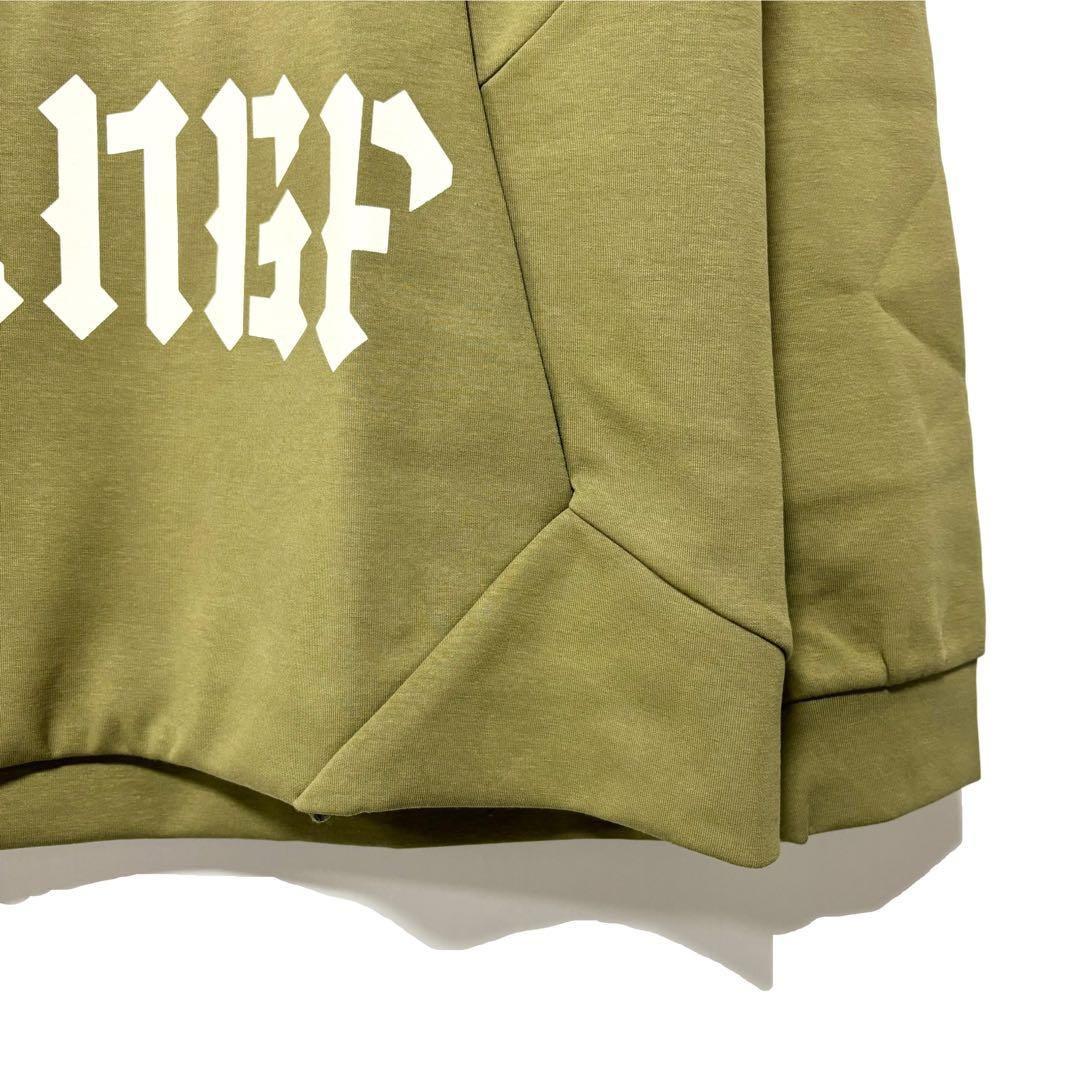 新品 ラッセルノ ゴルフ マスク フーディー マルチロゴ カーキ ゴルフ L 5