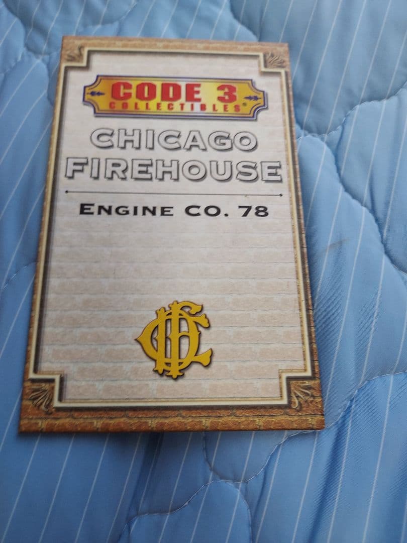 CODE3 コード3 シカゴ消防署 完成品 ジオラマ