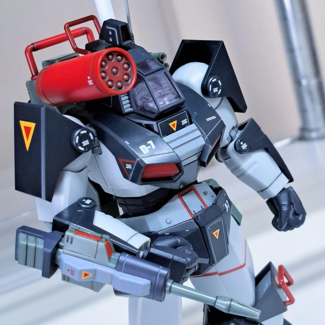 【開封品】 HI-L R ダグラム スミ入れ塗装済み