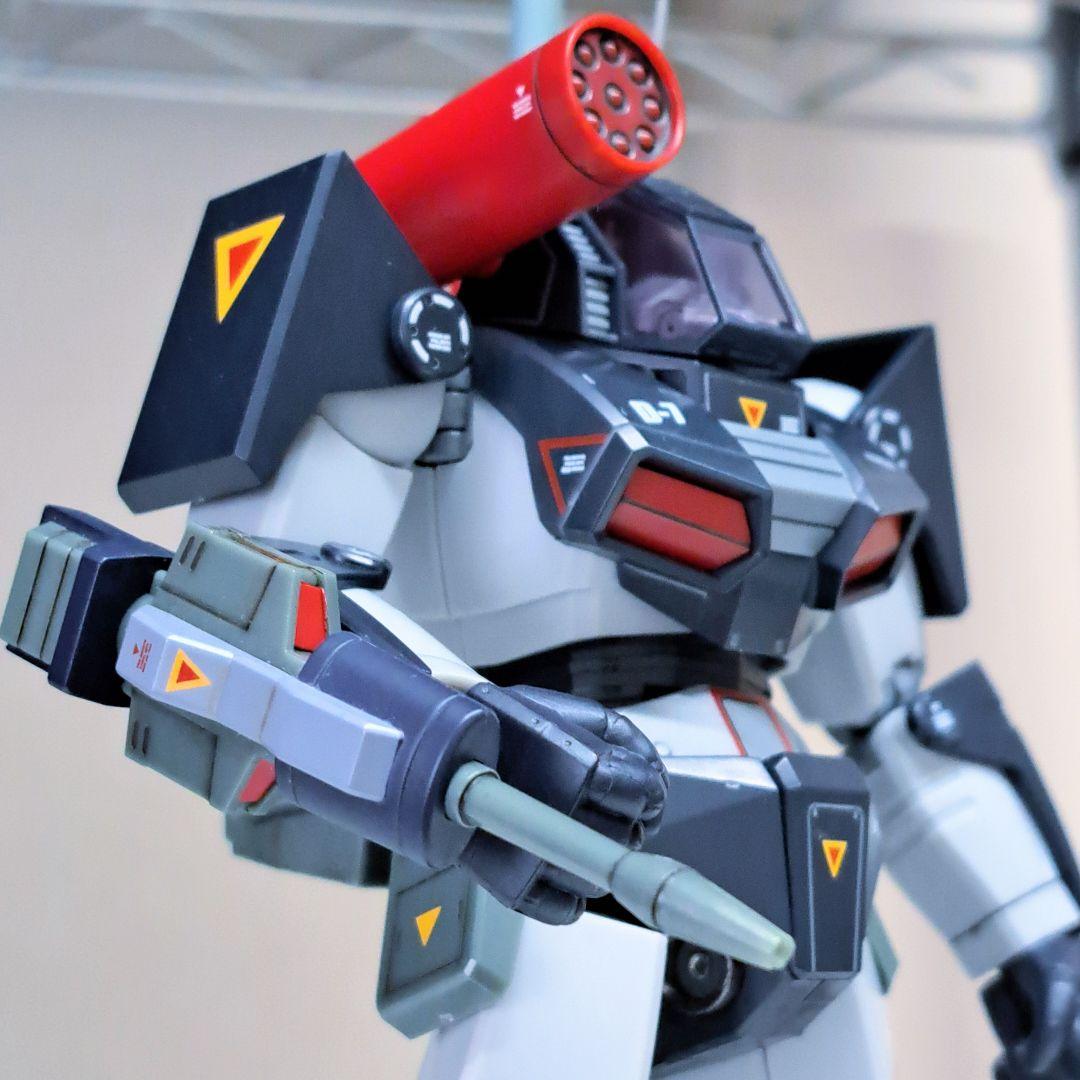 【開封品】 HI-L R ダグラム スミ入れ塗装済み