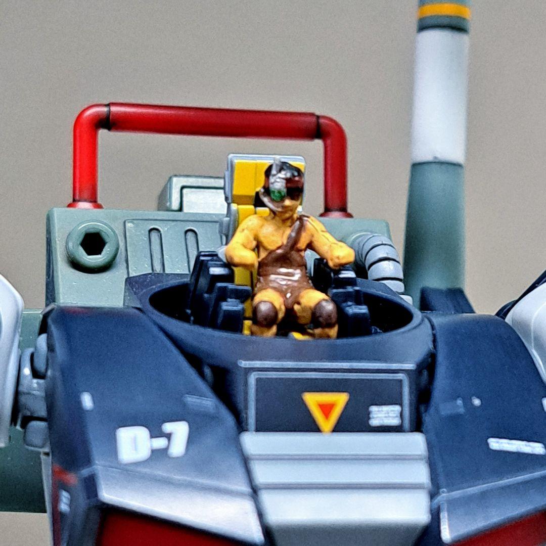 【開封品】 HI-L R ダグラム スミ入れ塗装済み