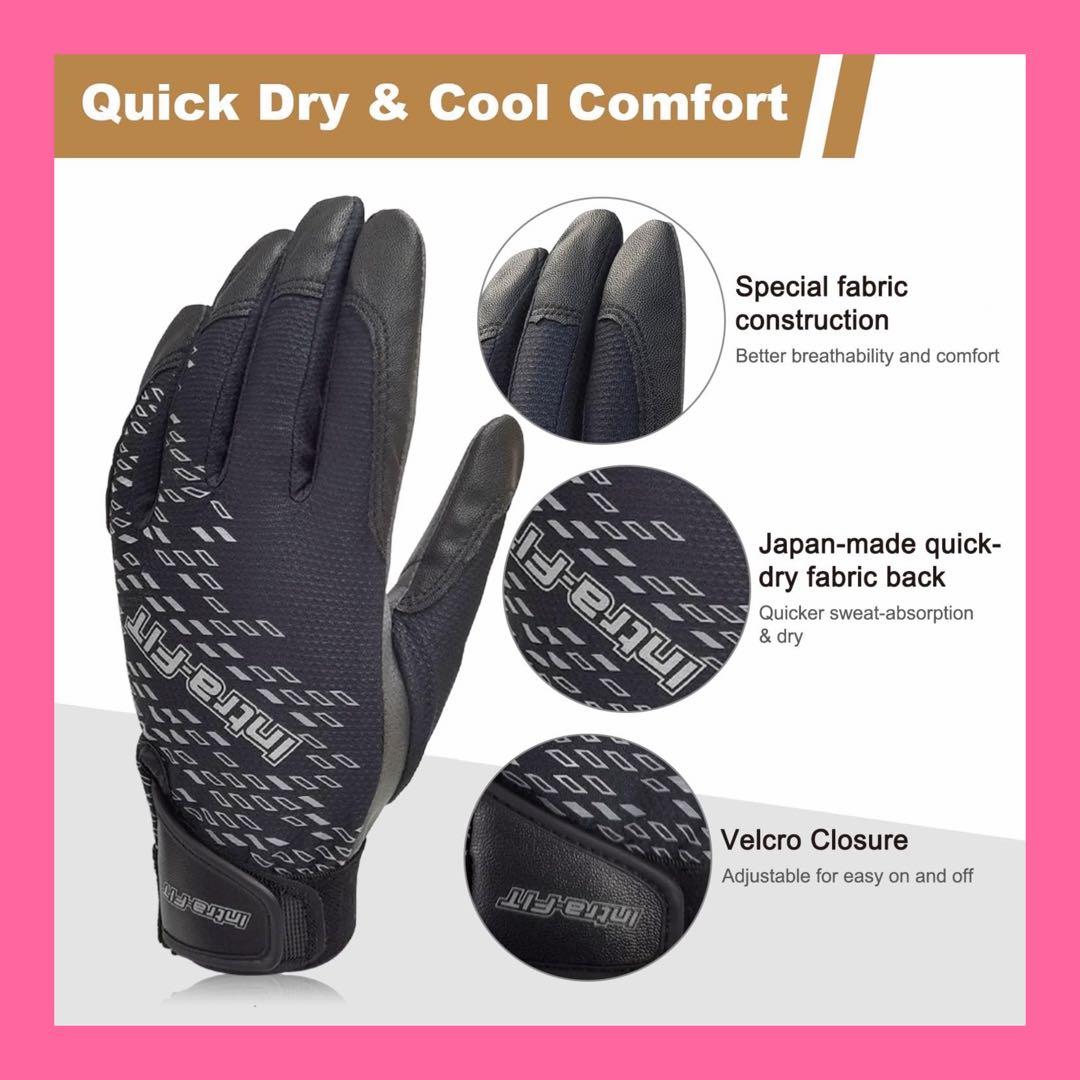 1点限り⭐️Intra-FIT テニスグローブ エクストラグリップ 左手用 M