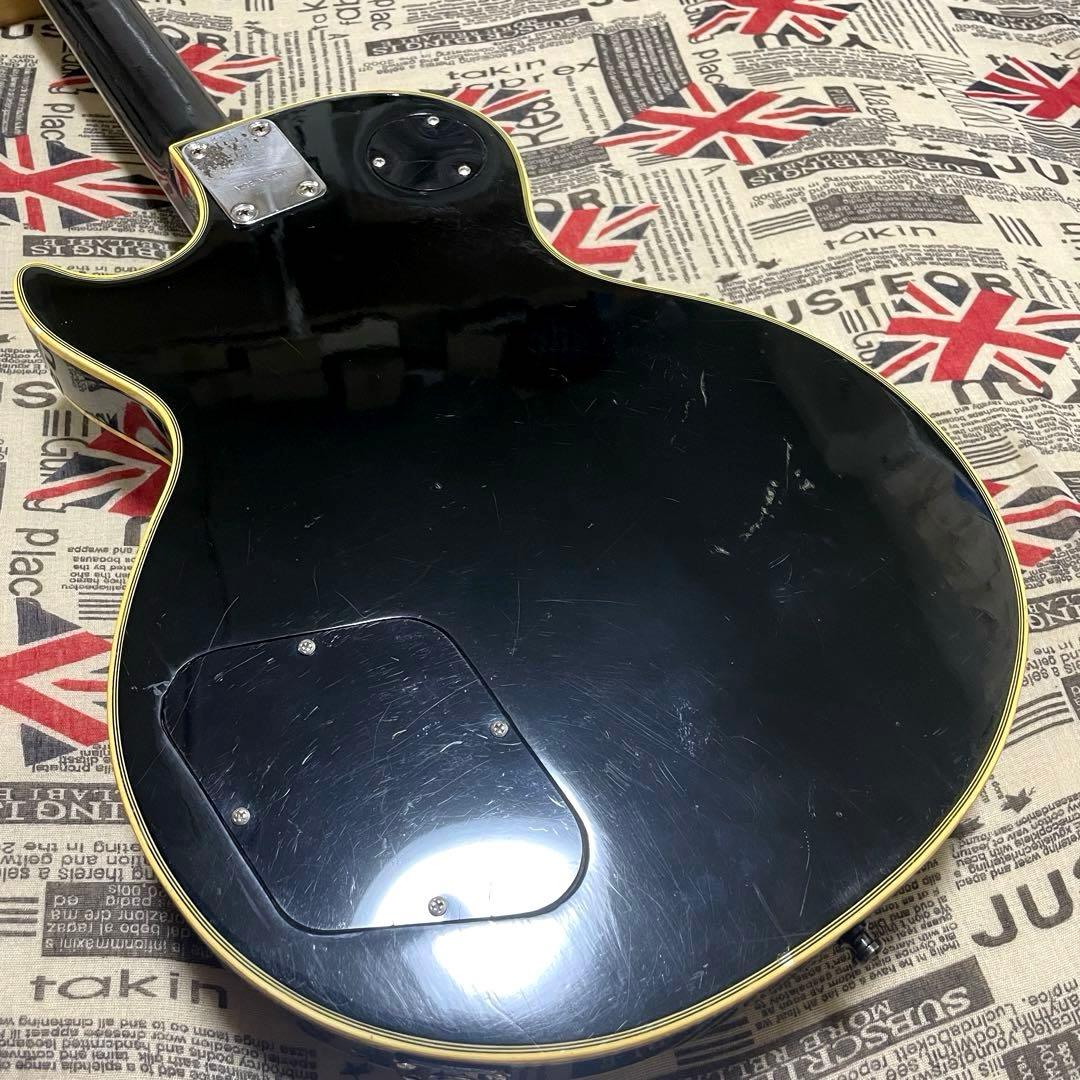 【ビンテージ】Greco レスポールカスタム ブラック エレキギター