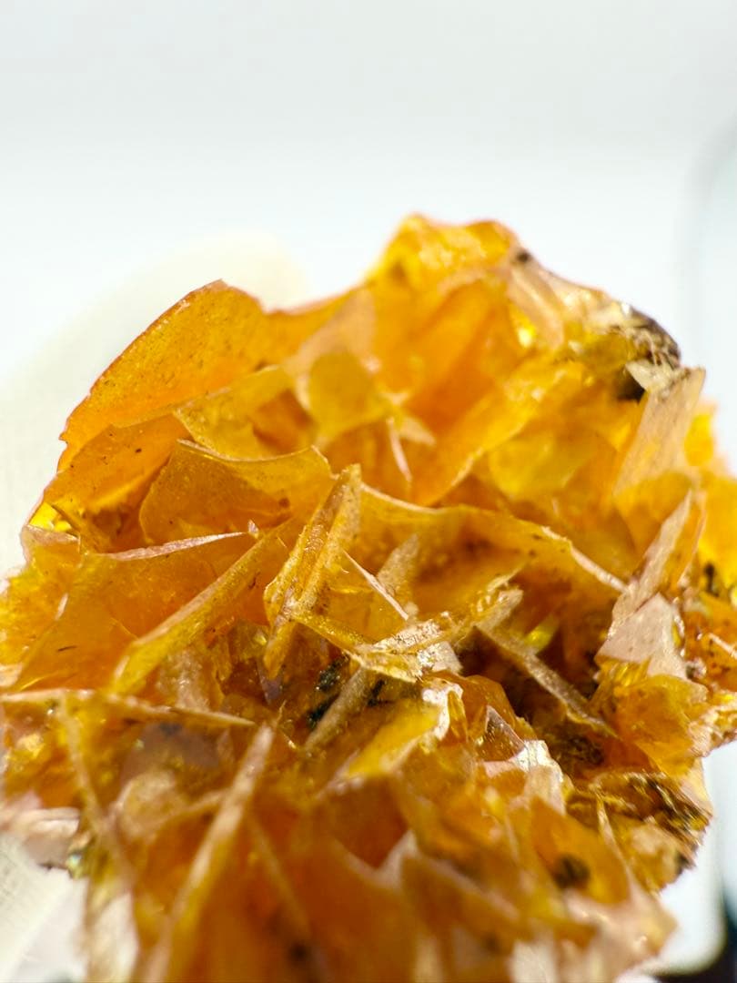 ウルフェナイト　モロッコ産　原石　鉱物標本　水晶　天然石　モリブデン鉛鉱