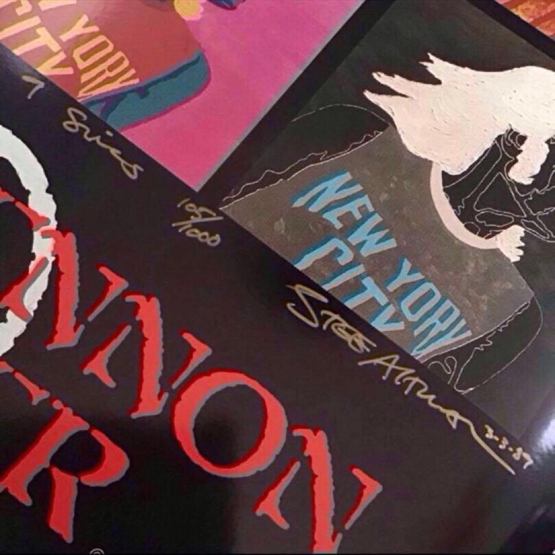 ジョンレノン Number 9 ポスター 1989年 限定1000