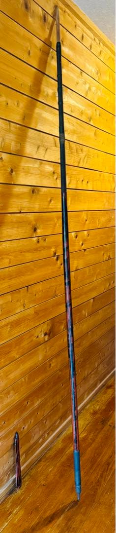 槍　拵　朱槍　根来塗り