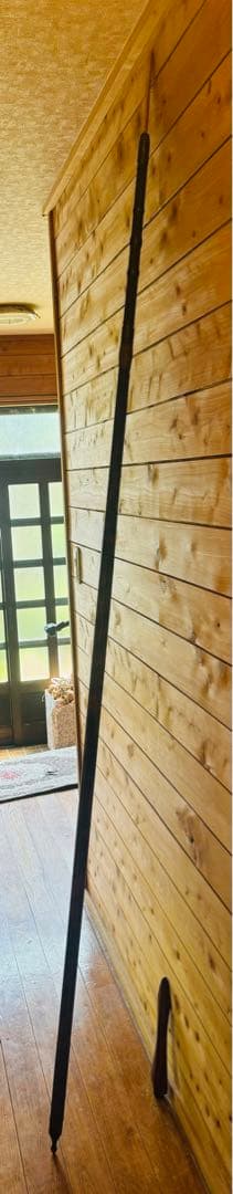 槍　拵　朱槍　根来塗り