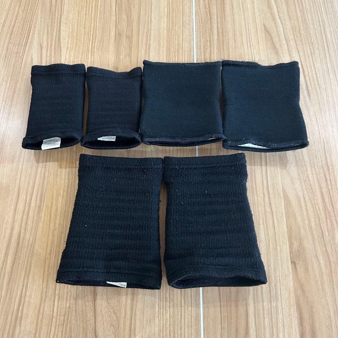 【送料込み】バレーボール ミズノ 肘サポ アシックス 膝サポ 子ども おまけ付き