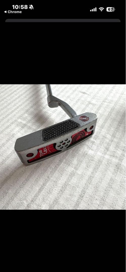 オデッセイ Toe Up i パター 34.0インチ ヘッドカバーあり