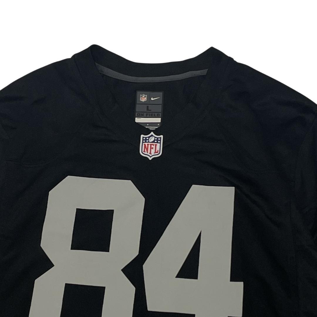 NIKE NFLレイダース 黒 L アメフト ゲームシャツ ユニフォーム 90s