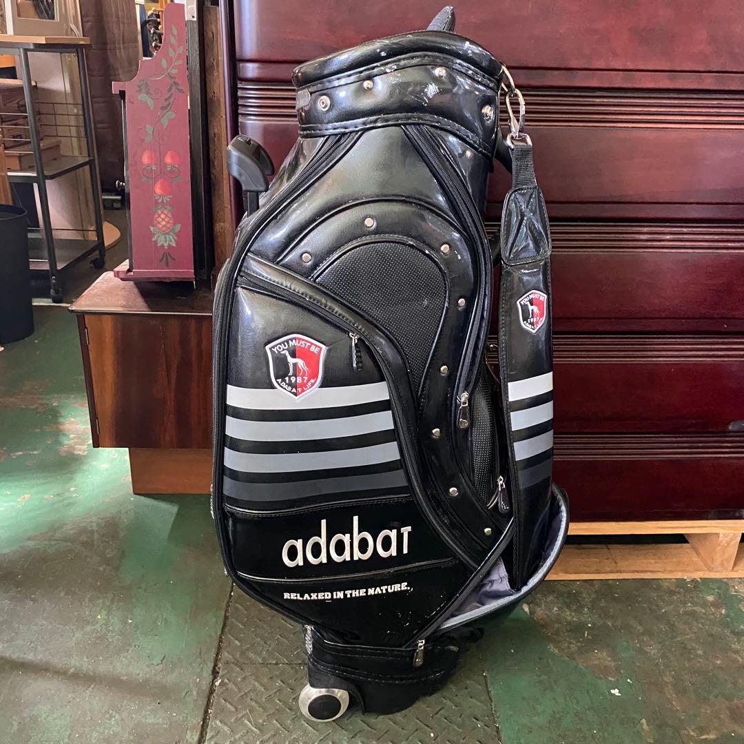 adabat ブラック ゴルフバッグ・キャディバッグ