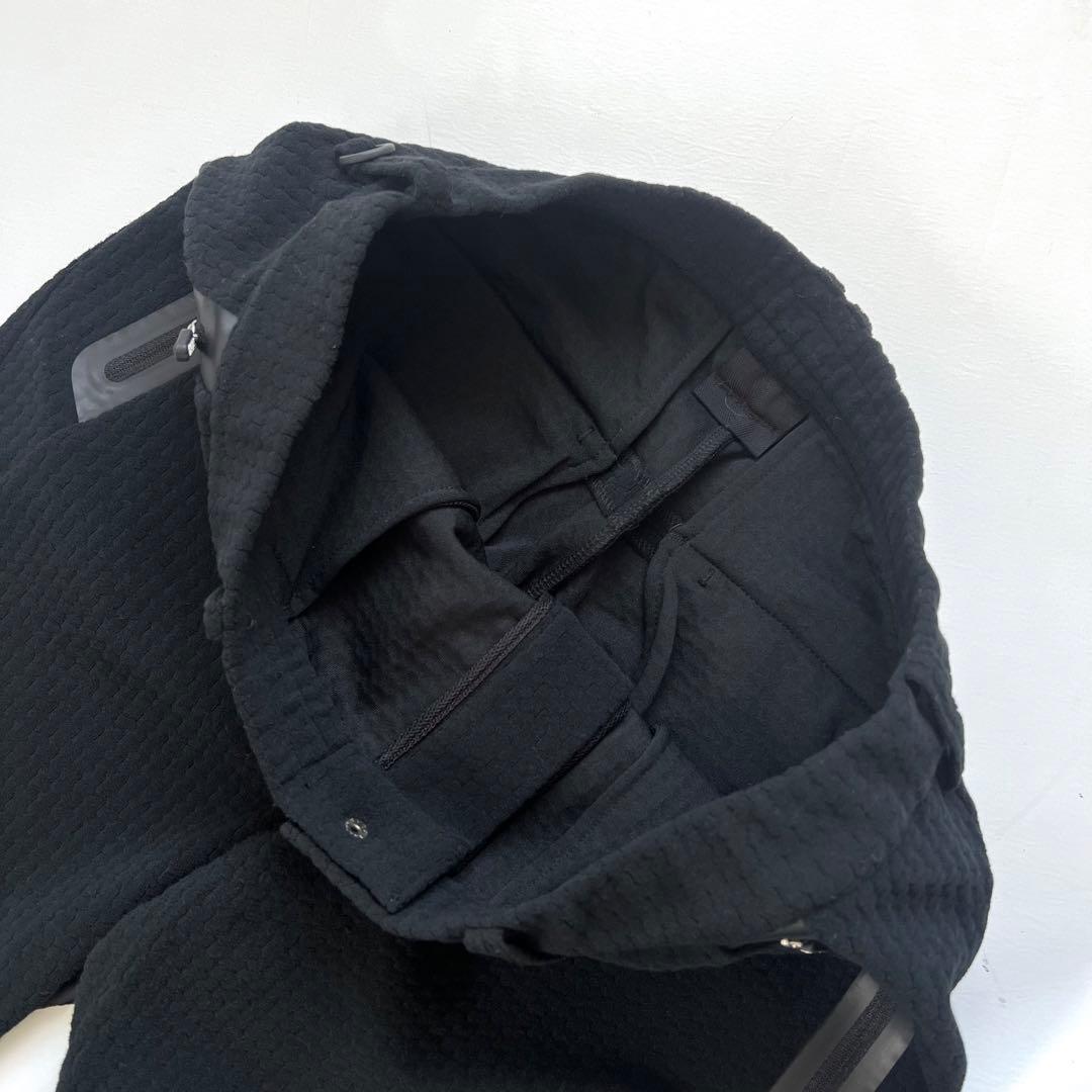 【新品】パーリーゲイツ　セットアップ　異素材mix パーカー　パンツ　メンズ　5