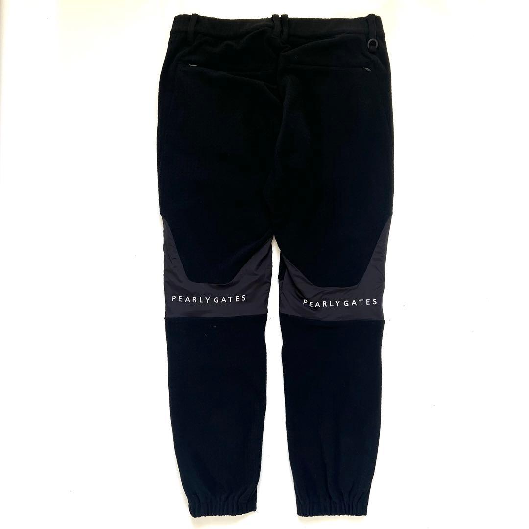 【新品】パーリーゲイツ　セットアップ　異素材mix パーカー　パンツ　メンズ　5