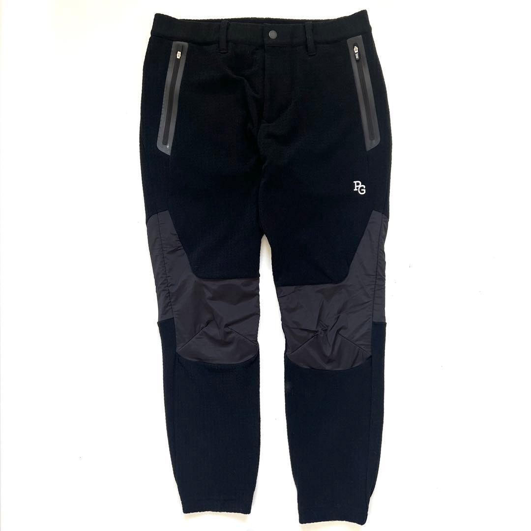 【新品】パーリーゲイツ　セットアップ　異素材mix パーカー　パンツ　メンズ　5